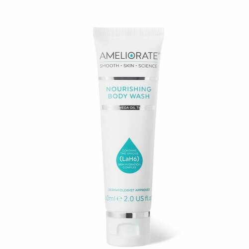 Нежный питательный гель для душа мини-формат AMELIORATE Nourishing Body Wash 60мл