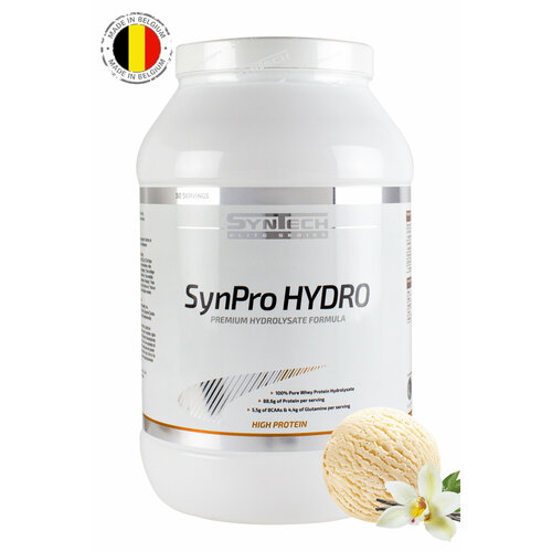 Протеин. Syntech Nutrition SynPro Hydro (Гидролизат сывороточного белка). Вкус: Ваниль. 1500 г.