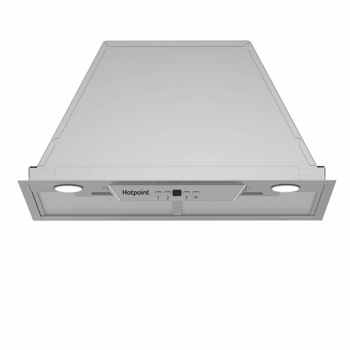 Вытяжка Hotpoint HPAE 52FLB X угольныйжировой фильтр серебристый 23990₽