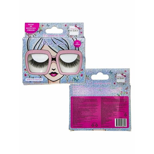 LUKKY Fresh Lash реснички накладные NO MAKE UP MAKE UP клей 557₽