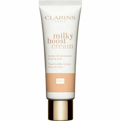Clarins Тональный крем Milky Boost Cream Glow & Care, 45 мл/50 г, оттенок: 02.5, 1 шт.