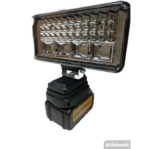 Фонарь светодиодный аккумуляторный 21V с акб 4 Ач Manido