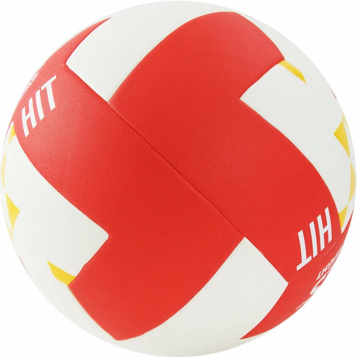 Мяч волейбольный TORRES Hit V32055, размер 5, белый/красный/желтый — фото 1