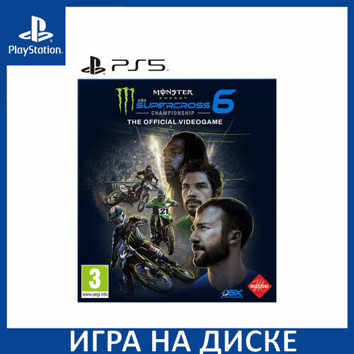 Игра Monster Energy Supercross 6 The Official Videogame PS5 Английский язык Диск на PlayStation 5 2300₽