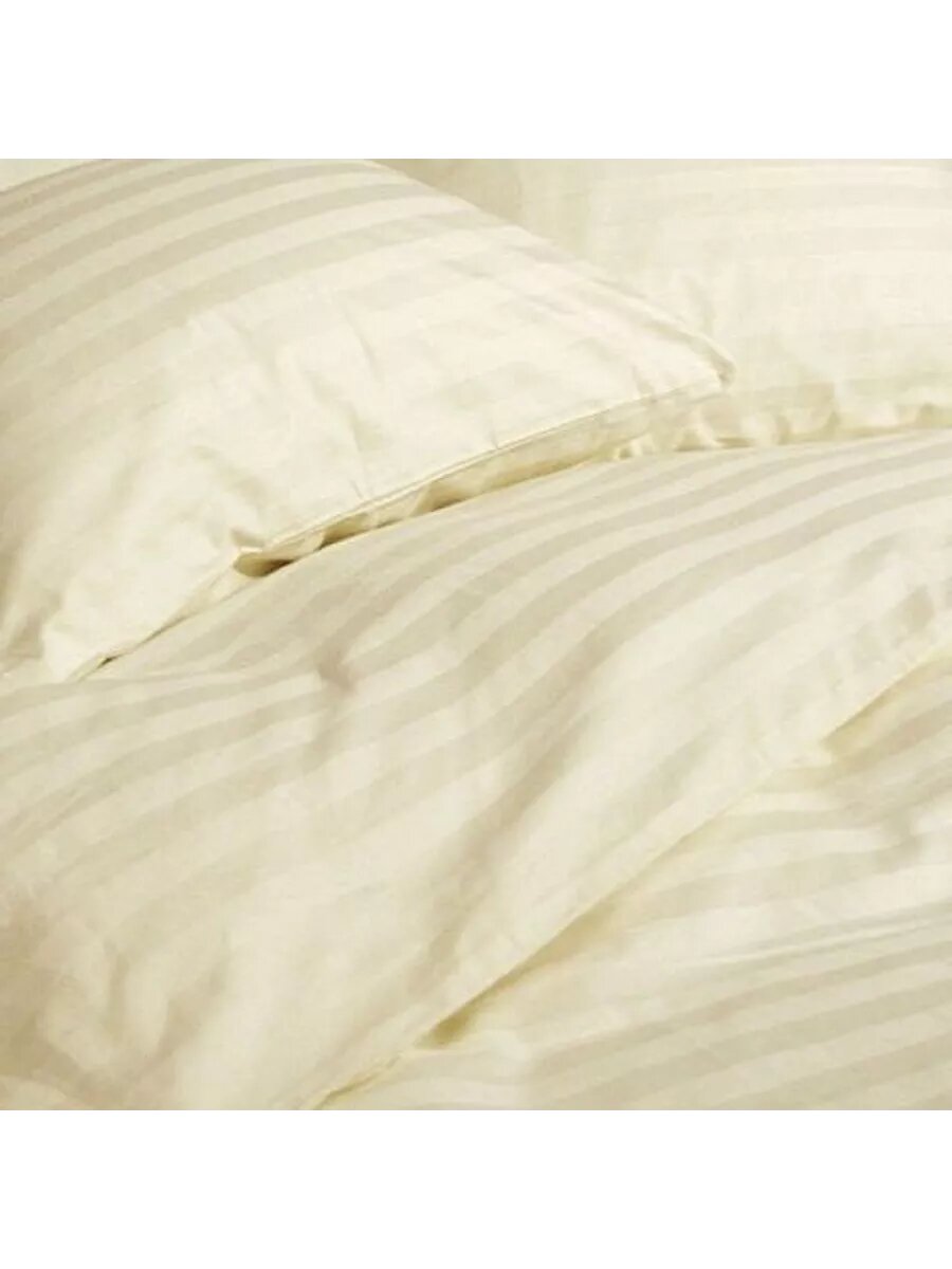 Пододеяльник 200*215 см (сатин люкс) 3*3 шампань — фото 1