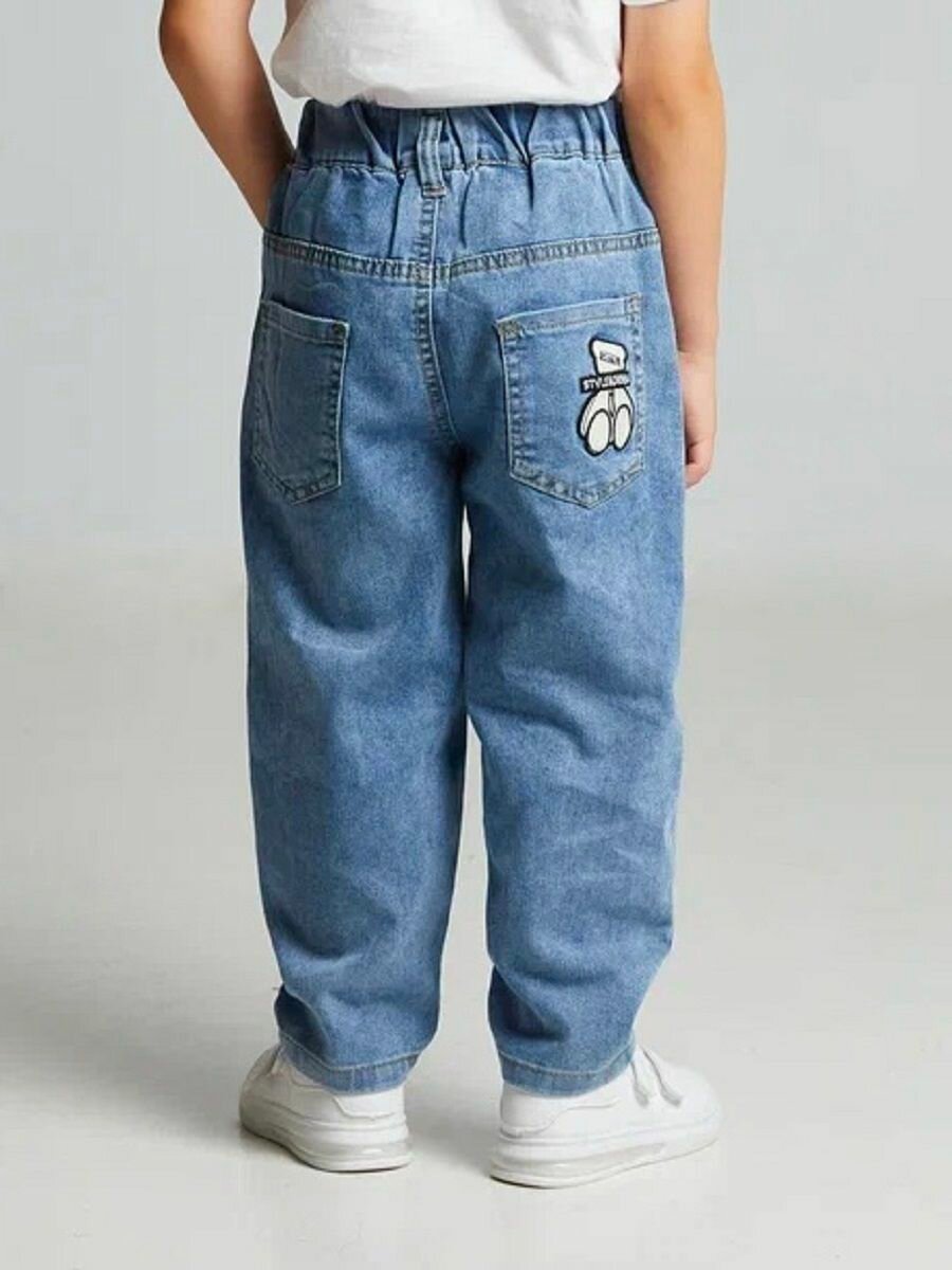 Джинсы  размер 110 голубой