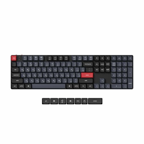 Keychron K5 Pro Беспроводная механическая клавиатура 108 клавиш Russian Layout Gateron Red 12413₽