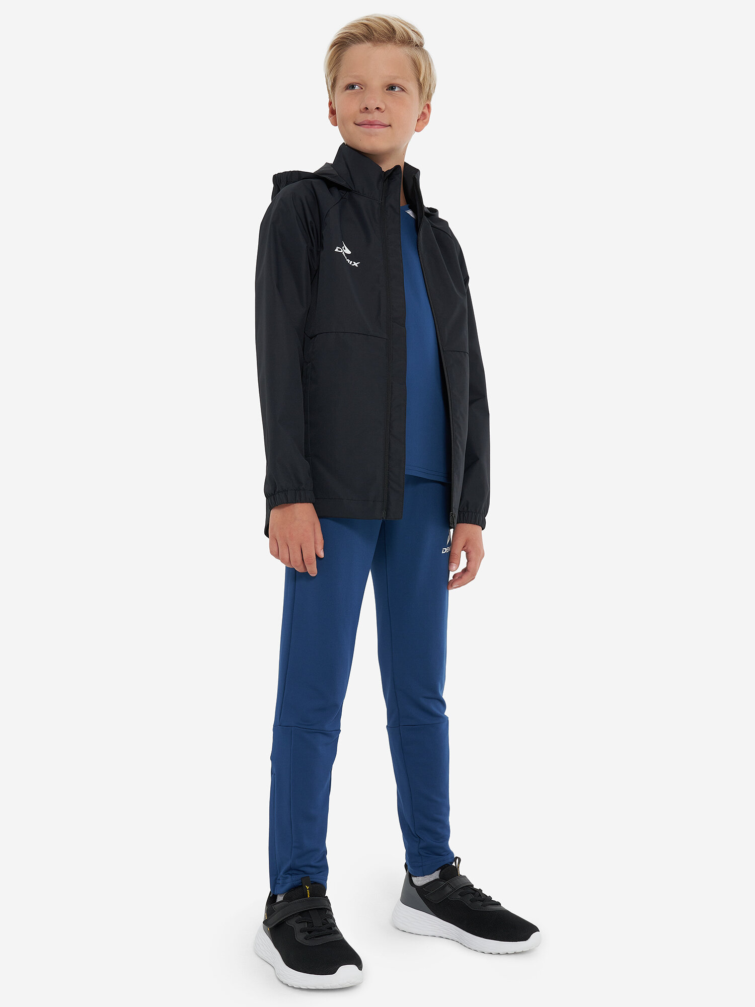 Ветровка Demix, размер 146-152, черный — фото 1