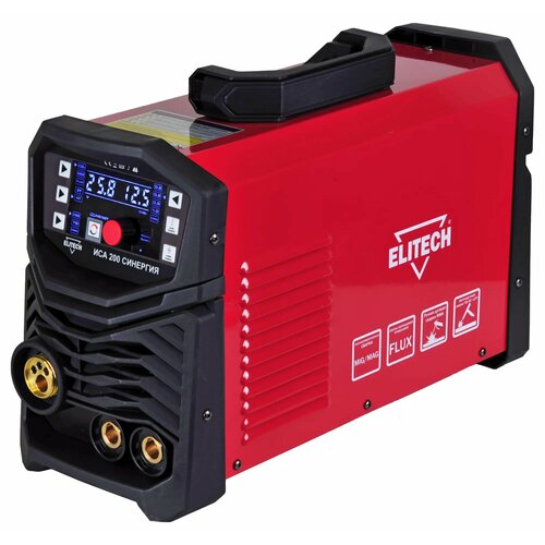 Сварочный аппарат инверторный Elitech ИСА 200 200 А до 4 мм 29245₽