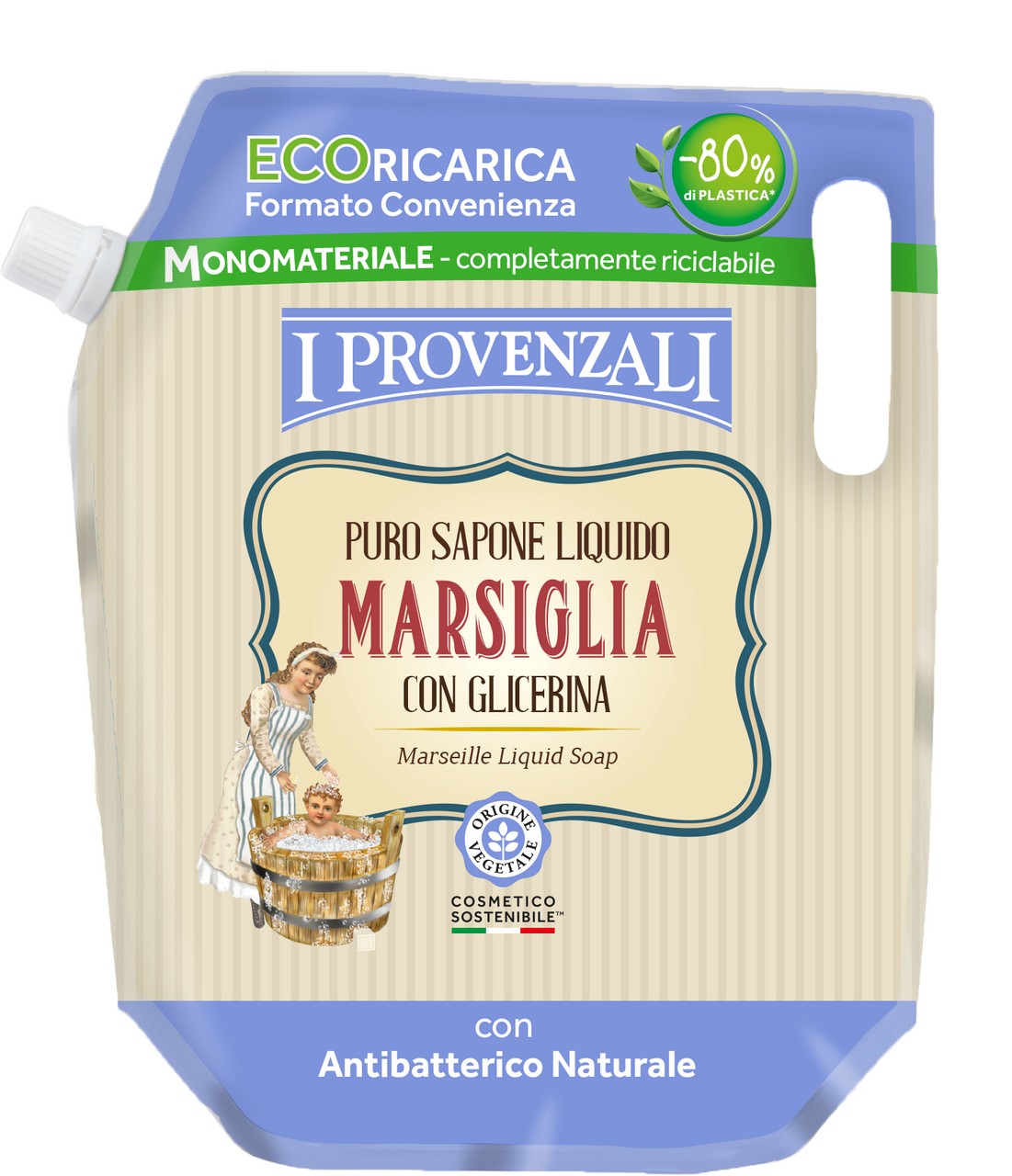 Мыло жидкое I Provenzali Марсельское, 750мл