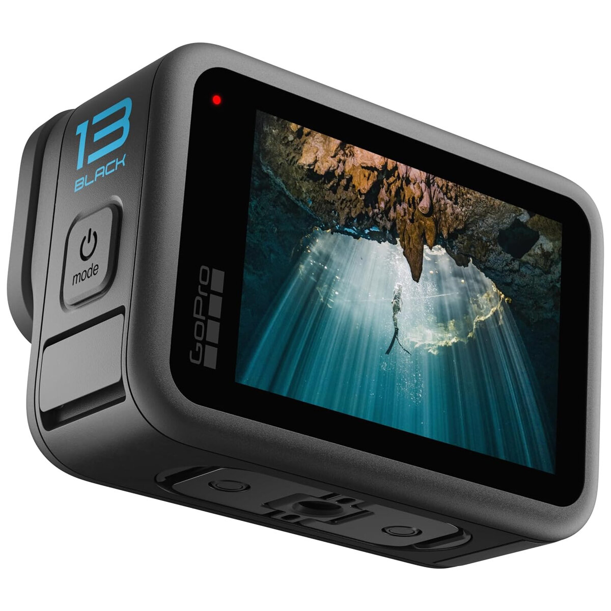 Экшн-камера GoPro HERO13 Black, HB Объектив серии , 1900 мА·ч, черный — фото 1