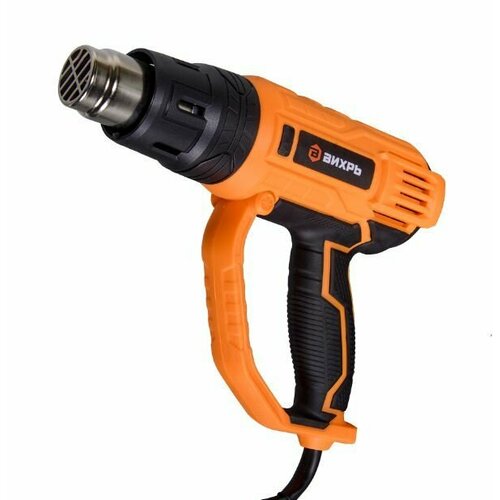Строительный фен ВИХРЬ ТП-2000Р без аккумулятора 2000 Вт оранжевый 3410₽