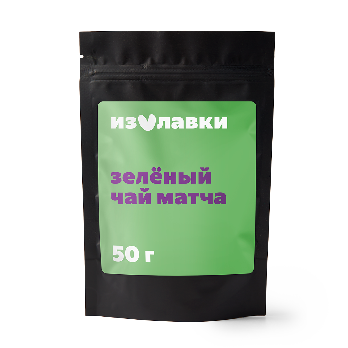 Чай зелёный Матча «Из Лавки» без добавок порошковый, дойпак 50 г