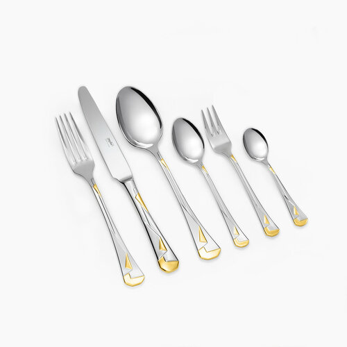 Набор столовых приборов кимоно с золотым декором 36 предметов от Zepter 108889₽