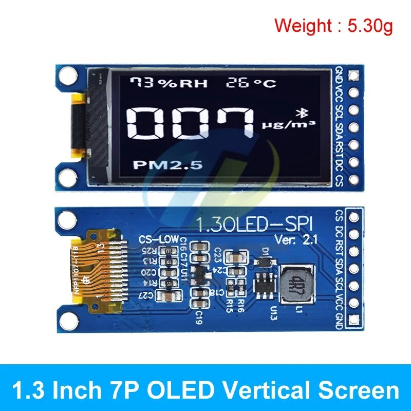 TZT 1.3" OLED дисплей модуль для Arduino, 1PCS, 7PIN