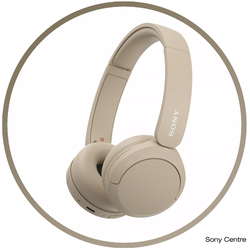 WH-CH520C беспроводные наушники Sony бежевые 6312₽