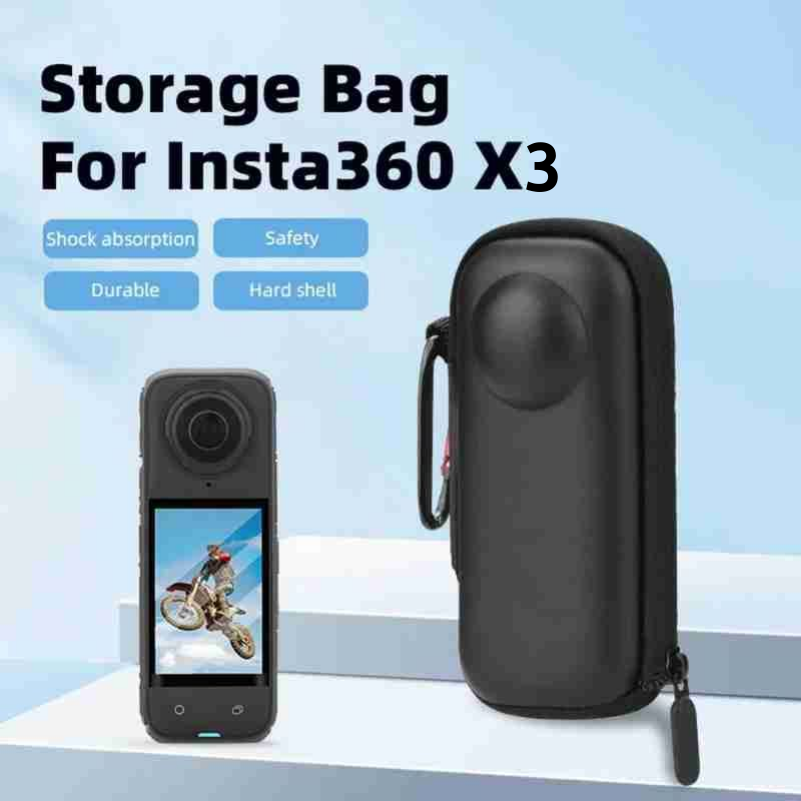 Защитный кейс Redline для хранения Insta360 X3, водонепроницаемый (черный), RL550 — фото 1