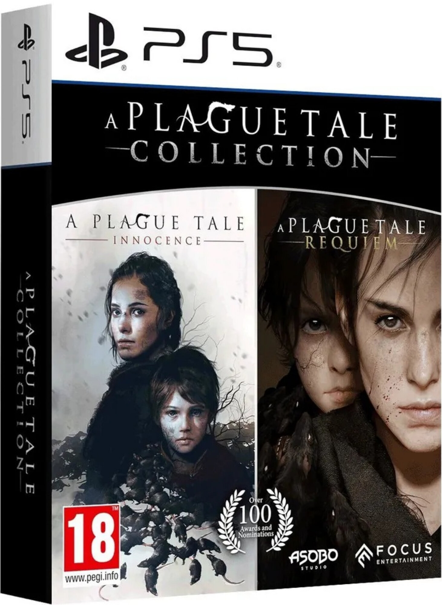 A Plague Tale : Collection, steelbook edition, PS 5 диск, русские субтитры