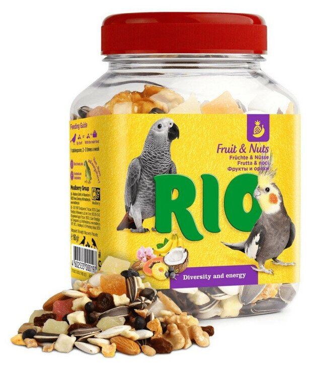 РИО Лакомство фруктово-ореховая смесь 160гр