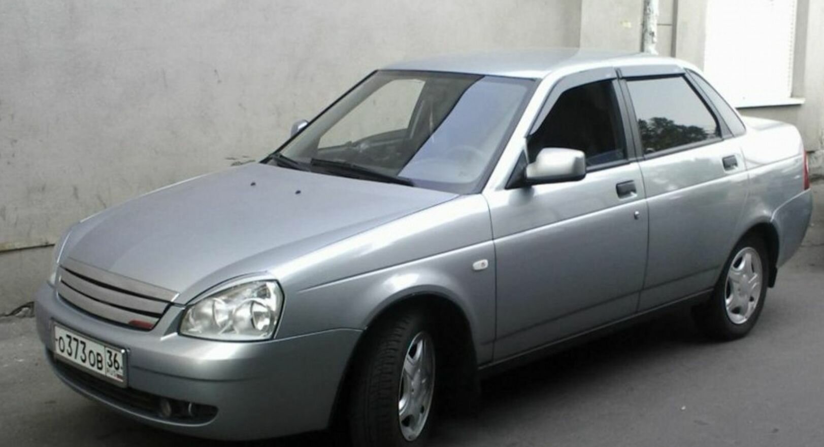 Крыло пластиковое(левое )Лада "Приора" 2007 - 2018 г, цвет "660 альтаир "