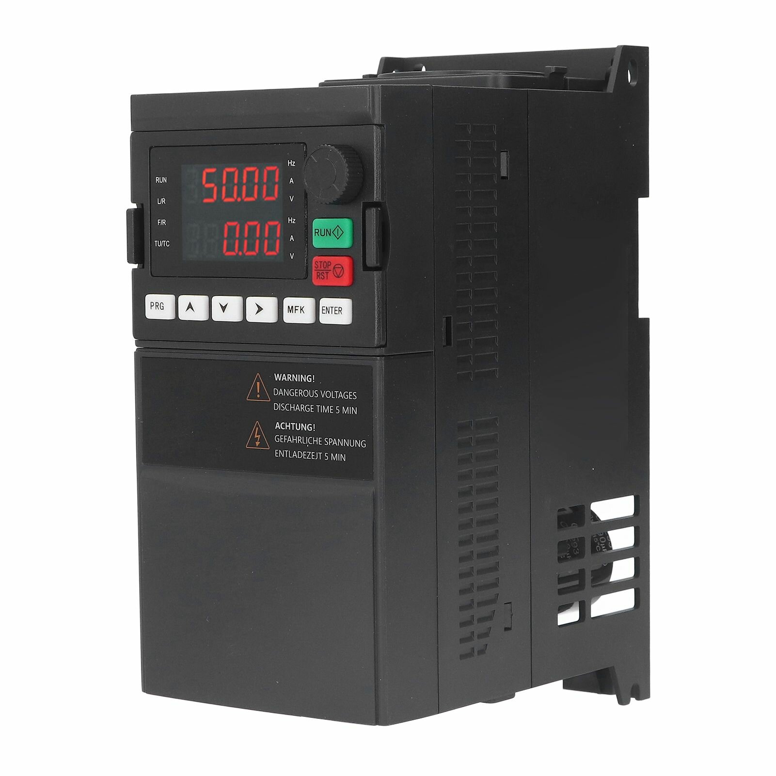SAKO Векторный частотный преобразователь 1 фаза 220V вход 3 фазы 220V выход 0.75KW VFD Инвертер - Дисплей, Охлаждение, Устойчивость к Перегрузкам