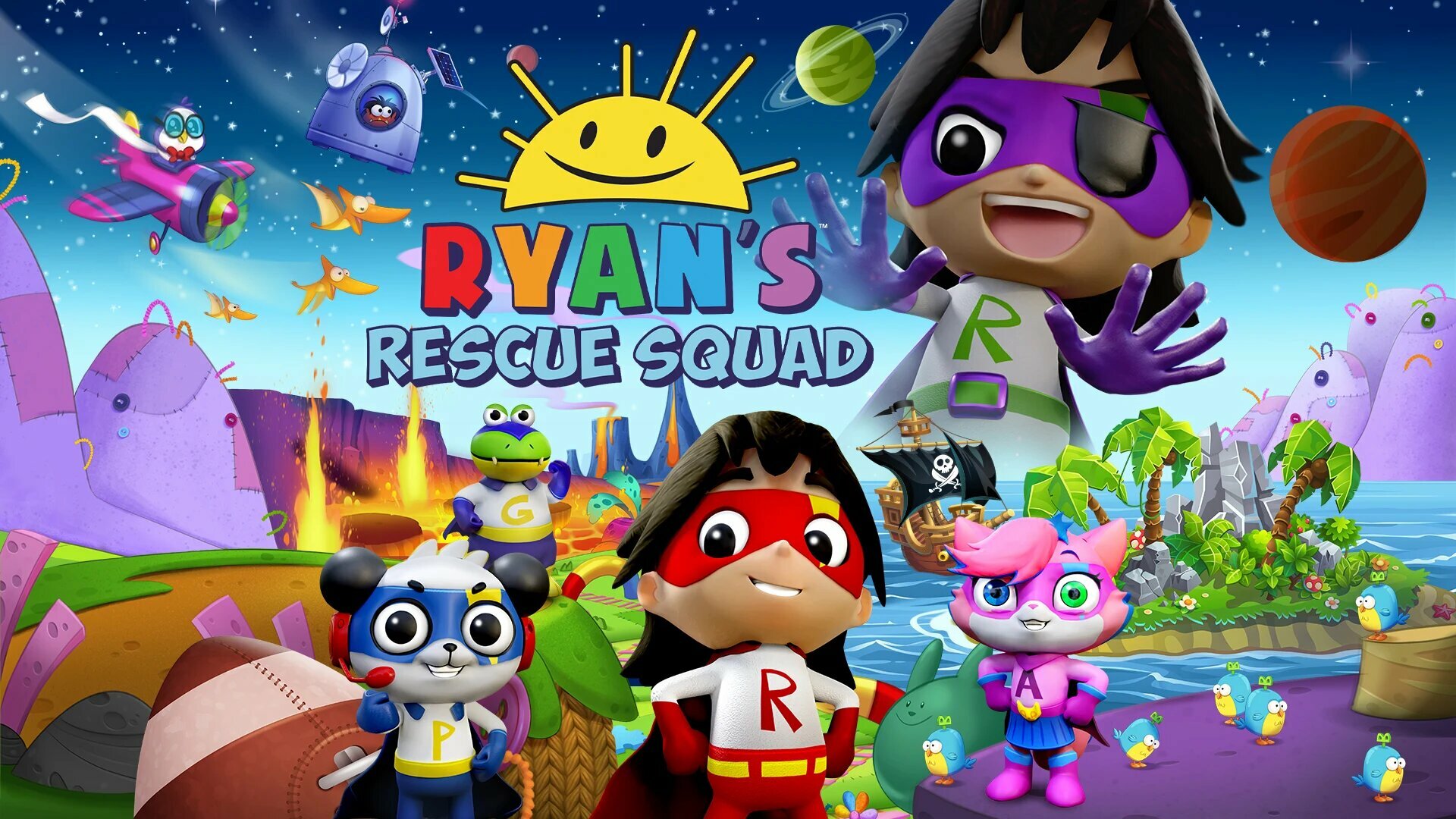 Игра Ryan's Rescue Squad для Nintendo Switch - Цифровая версия, США