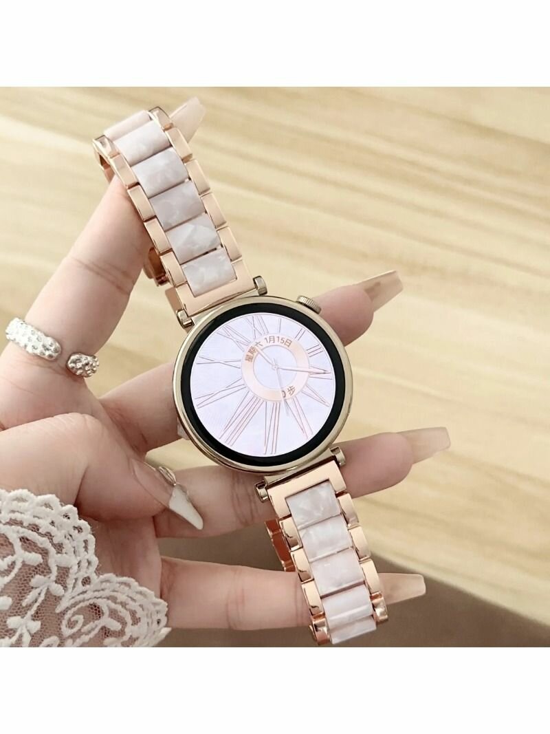 18 мм Женские ремешки для смарт-часов для Huawei Watch GT 5 Pro 42 мм ремешок для Huawei GT 4 5 41 мм — фото 1
