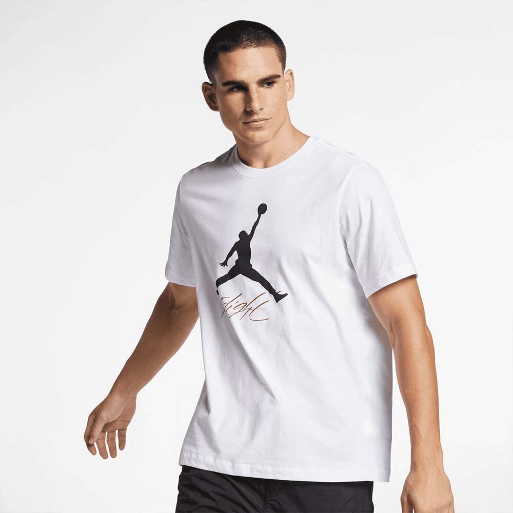 Майка спортивная NIKE JUMPMAN FLIGHT HBR TEE, размер XL, white