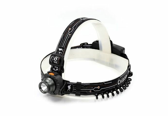 Фонарь налобный  сибирский СЛЕДОПЫТ Луч М   1 LED  аккум  220В PF PFL HL50