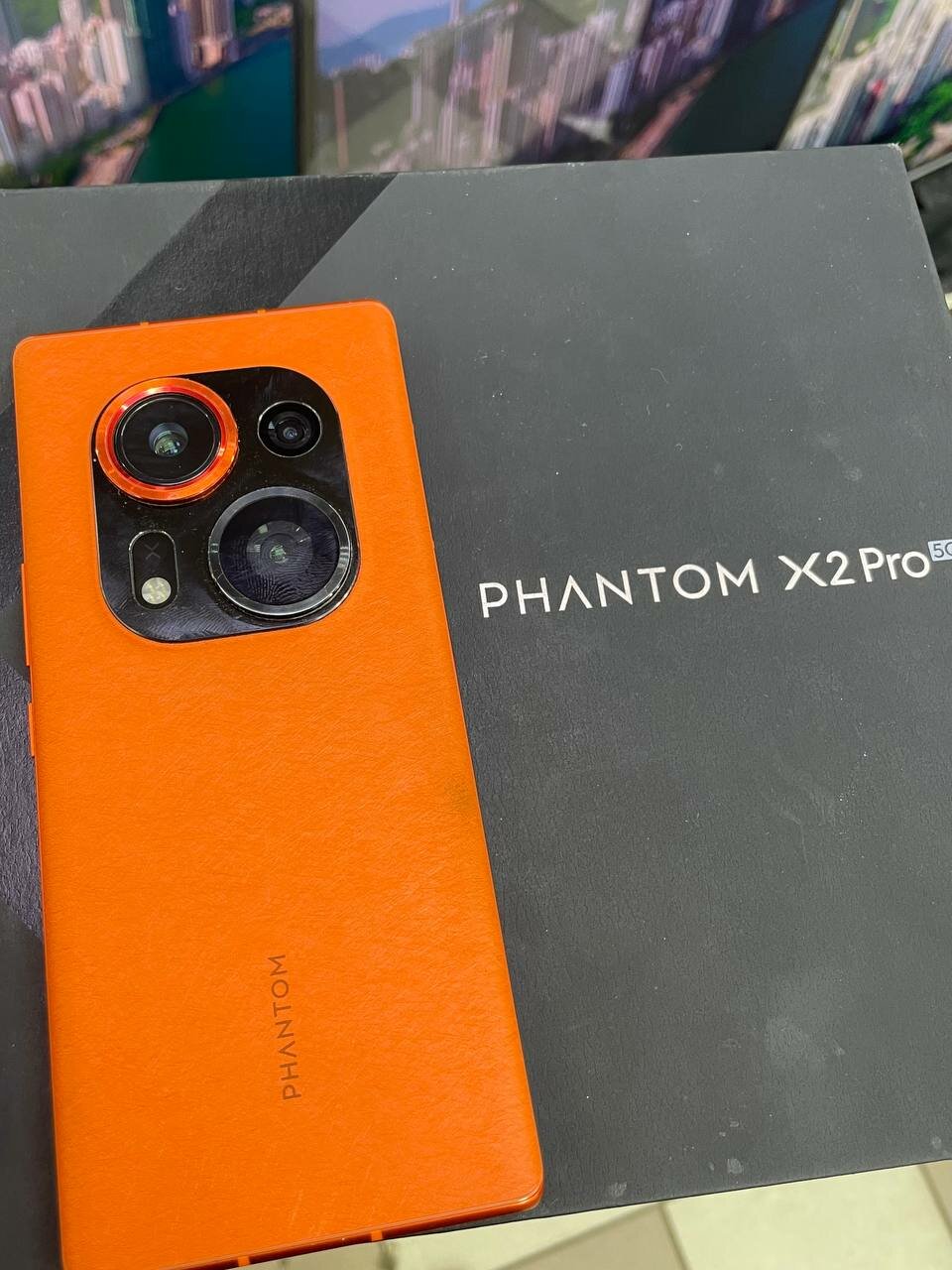 6,8" Смартфон Tecno PHANTOM X2 Pro 12/256 ГБ (PHANTOM X2 PRO) 2023, оранжевый — фото 1