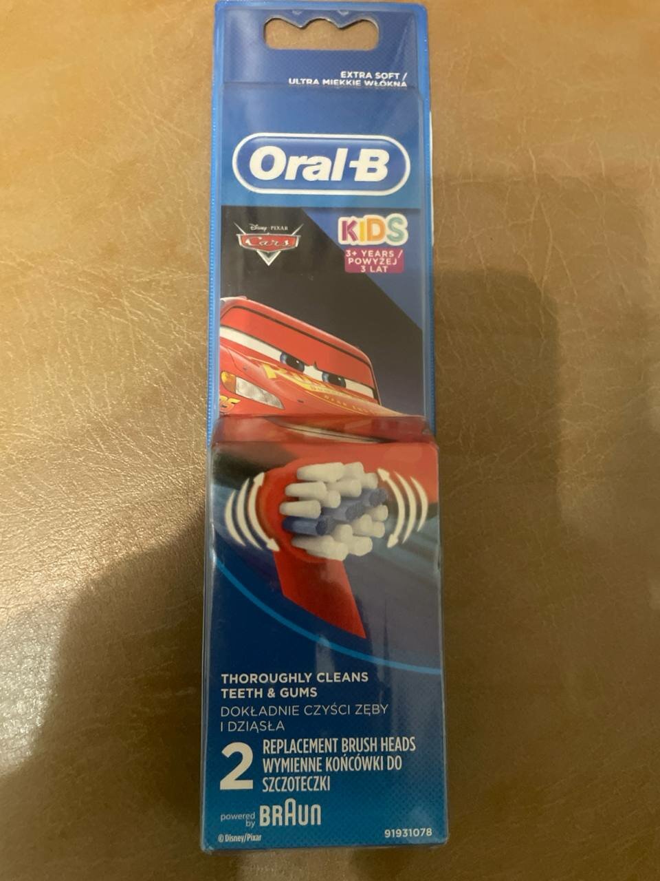 Насадка для зубных щеток Oral-B Stages Power Kids EB10S-2 Cars , 2 шт.