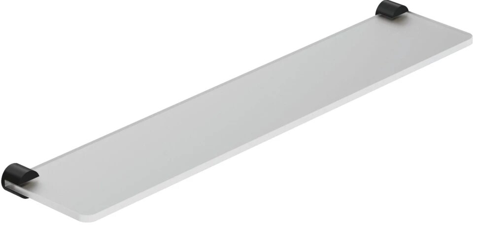 Полка стеклянная Kludi Vela R 5897339 60 см черный матовый