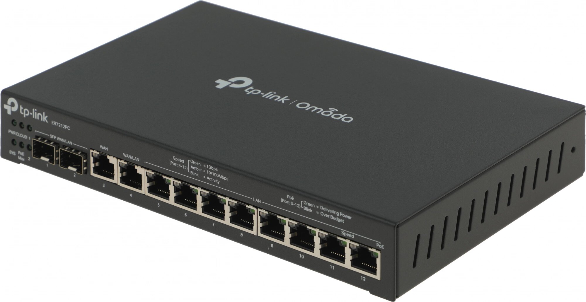 Межсетевой экран TP-Link ER7212PC 10/100/1000BASE-TX/SFP черный