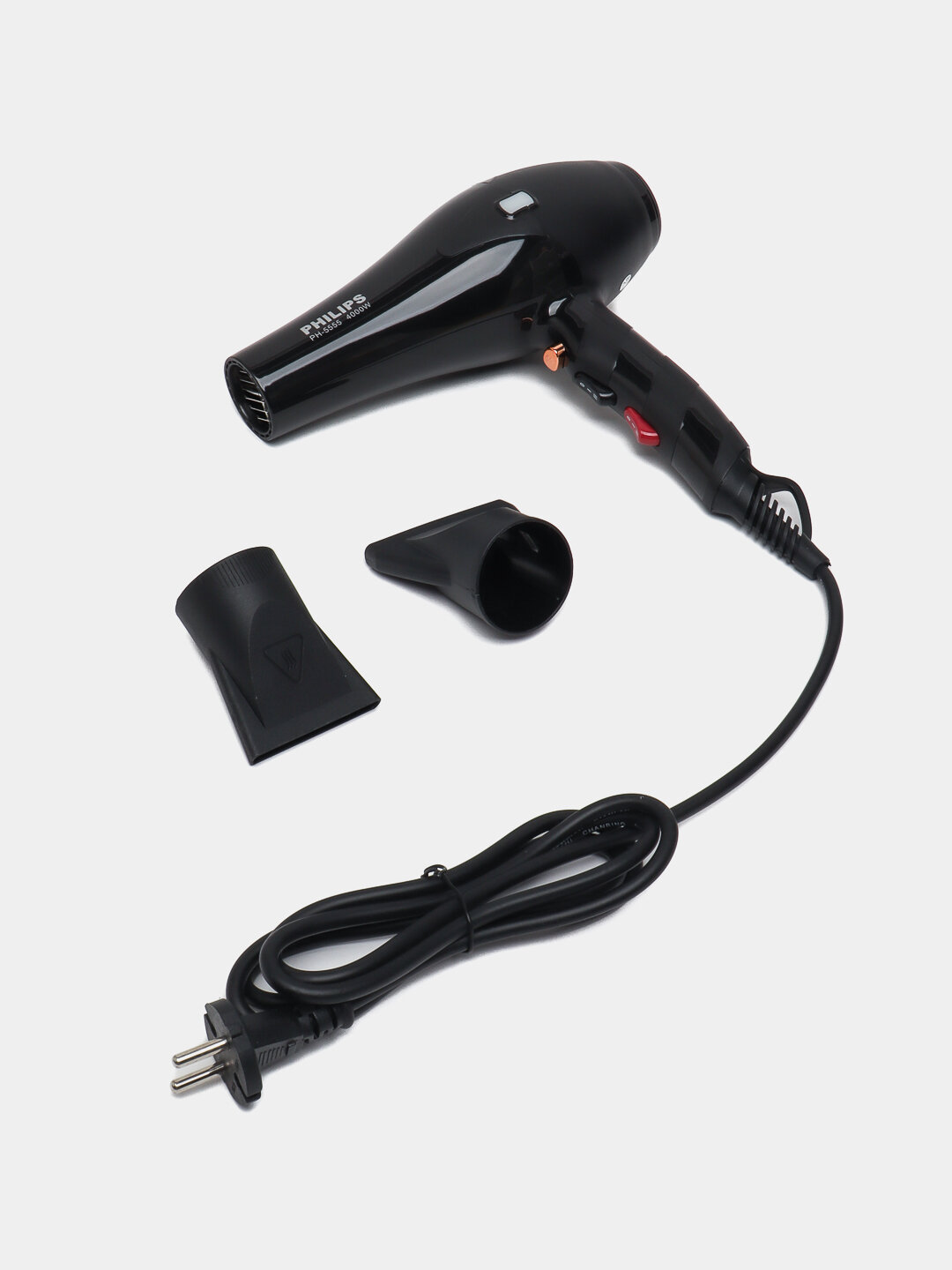Профессиональный фен для волос PHILIPS PH-5555, для сушки и укладки волос — фото 1