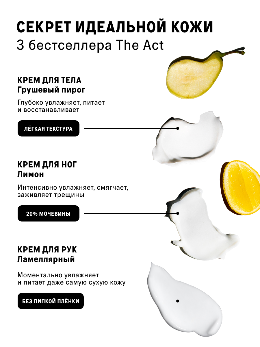 Набор уходовой косметики для тела The Act — фото 1