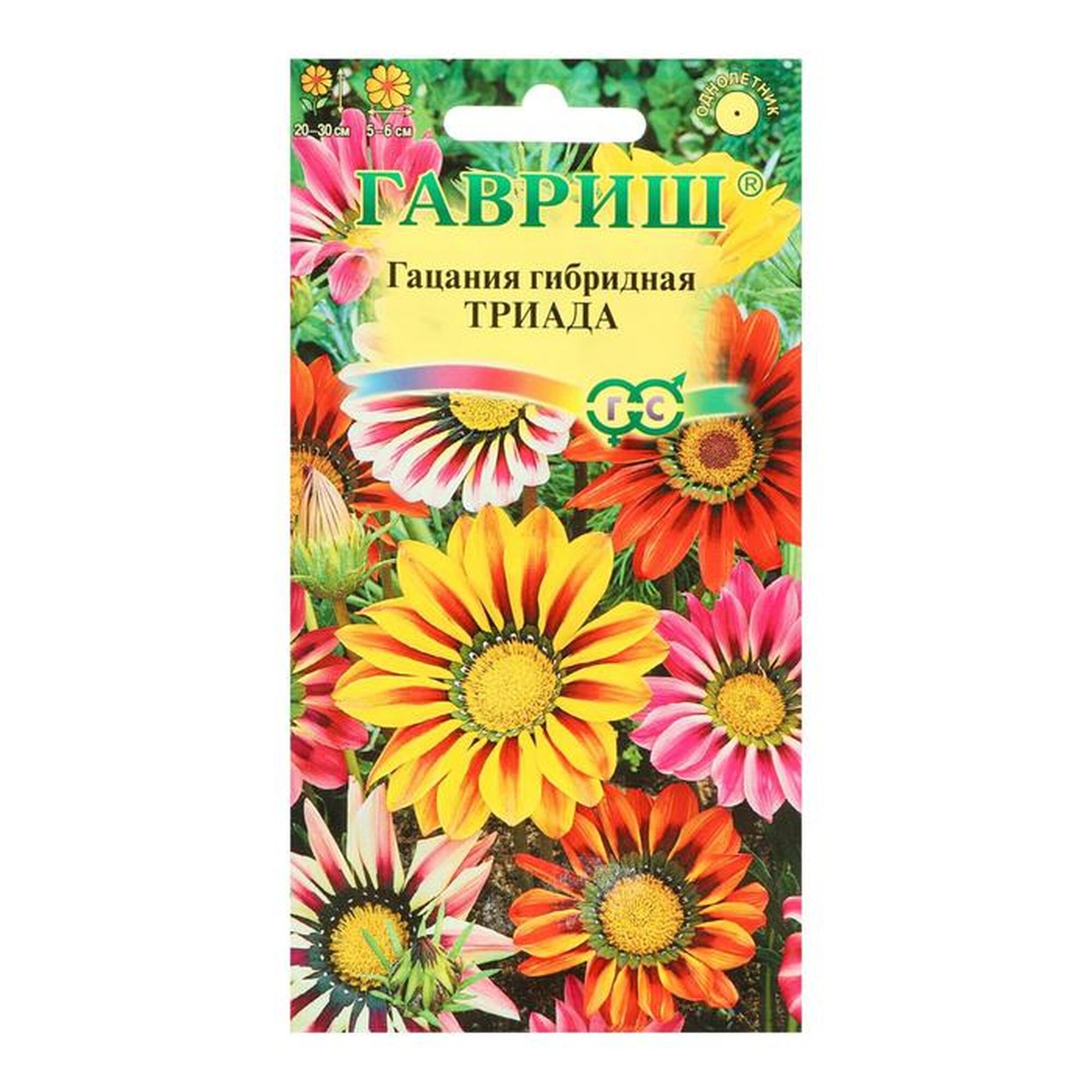 Семена цветов Гацания крупноцветковая 