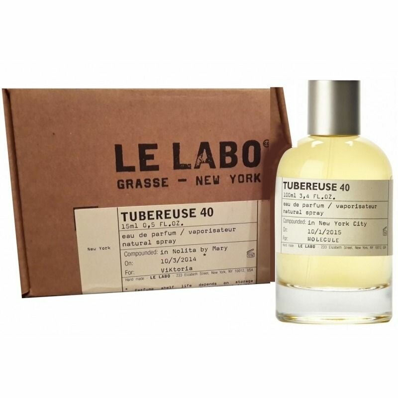 LE LABO TUBEREUSE 40 50ml オードパルファム ル ラボ / TUBEREUSE 40