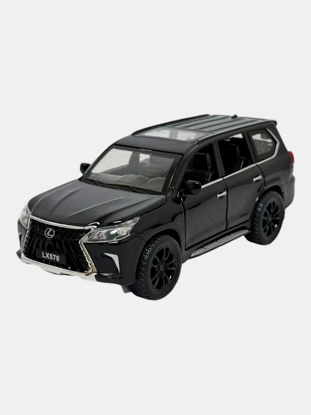 Металлическая игрушечная машина для обучения детей Lexus LX570 Код. 25448
