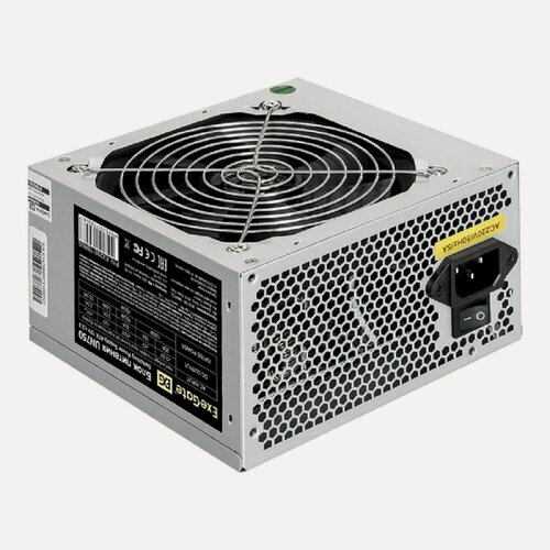 Изображение товара EXEGATE Блоки питания EX292178RUS - S Блок питания 750W UN750 ATX, SC, 12cm fan, 24pin, 2x 4+4 pin, 2xPCI - E, 5xSATA, 3xIDE, кабель 220V с защитой от выдергивания
