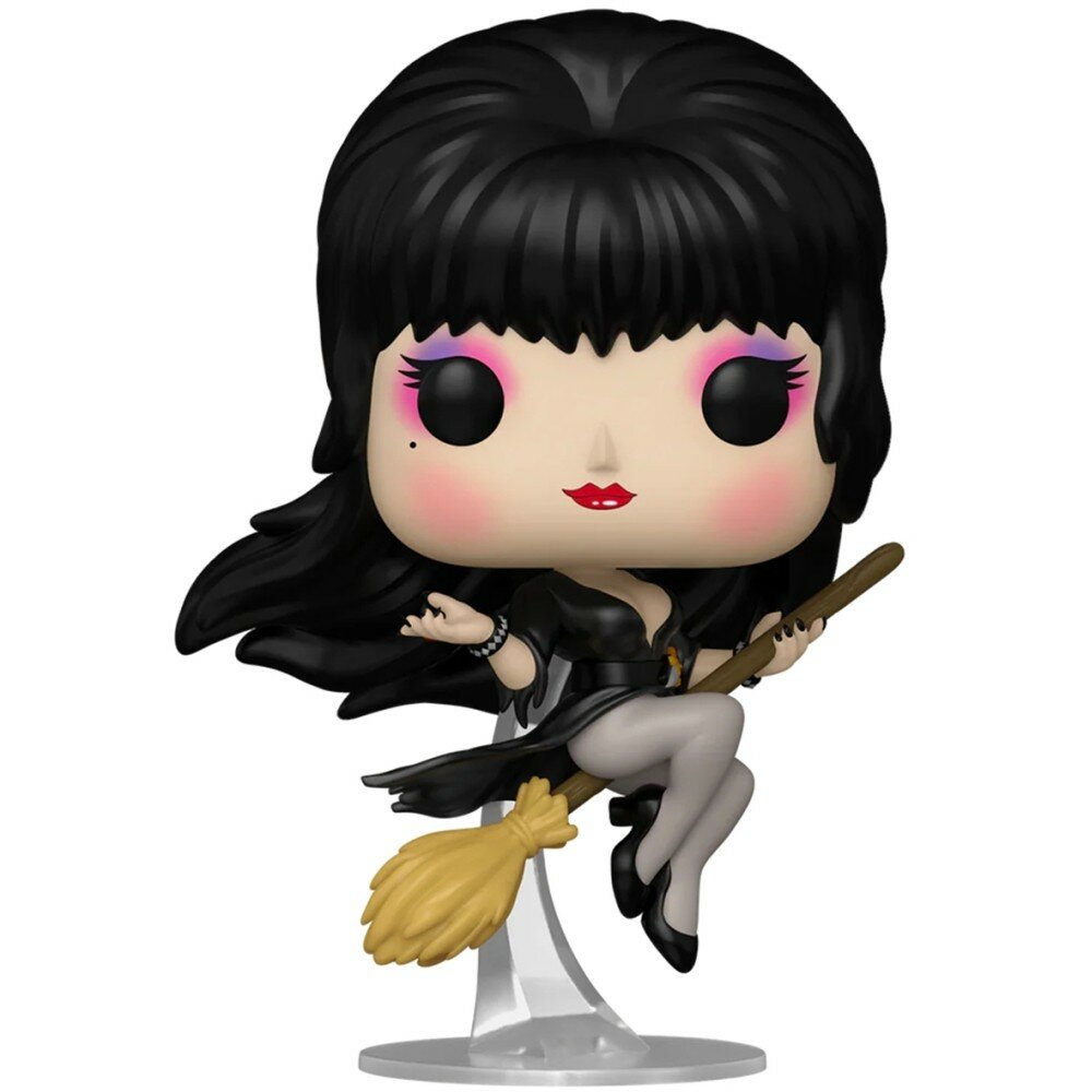 Фигурка Funko POP! Icons Elvira: Mistress of the Dark Elvira (on Broom) 86440