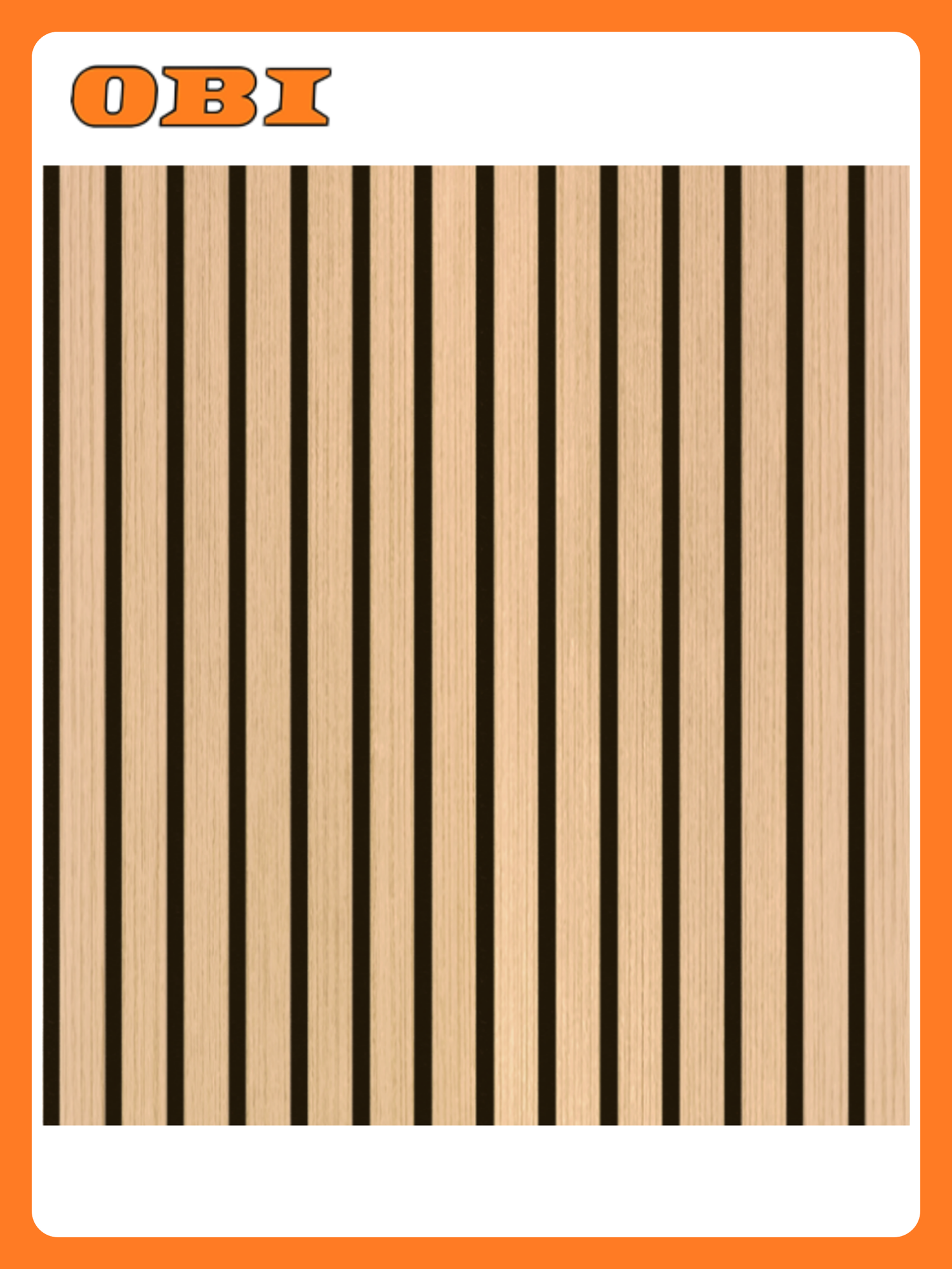 Панель стеновая акустическая Stella Comfort Light Дуб Снежный 2780х600х9 (уп.1шт.)