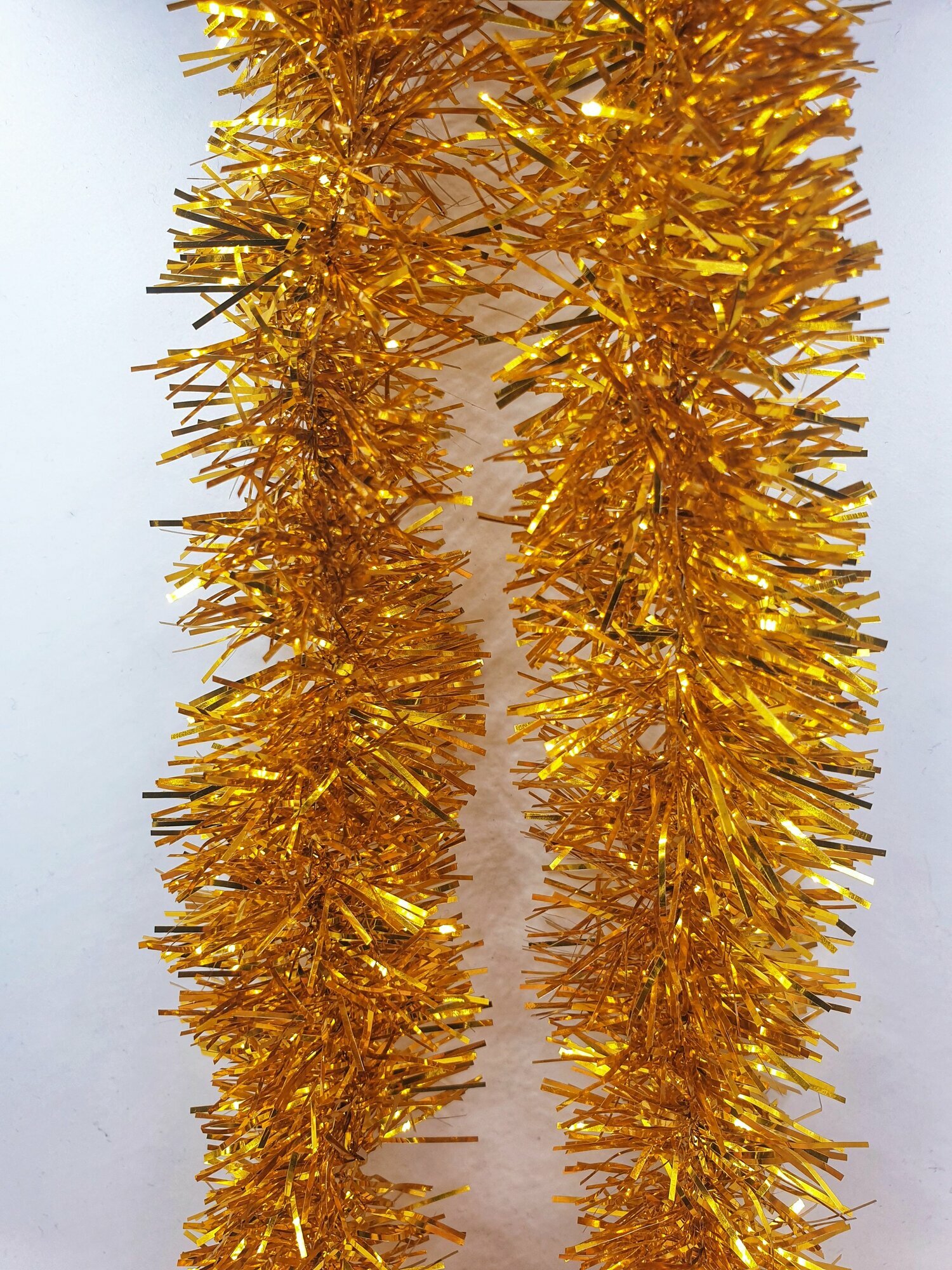 Набор Мишура цвет: Золотой 6-ти слойная d50мм длина 2м M6-50-4 (3шт)