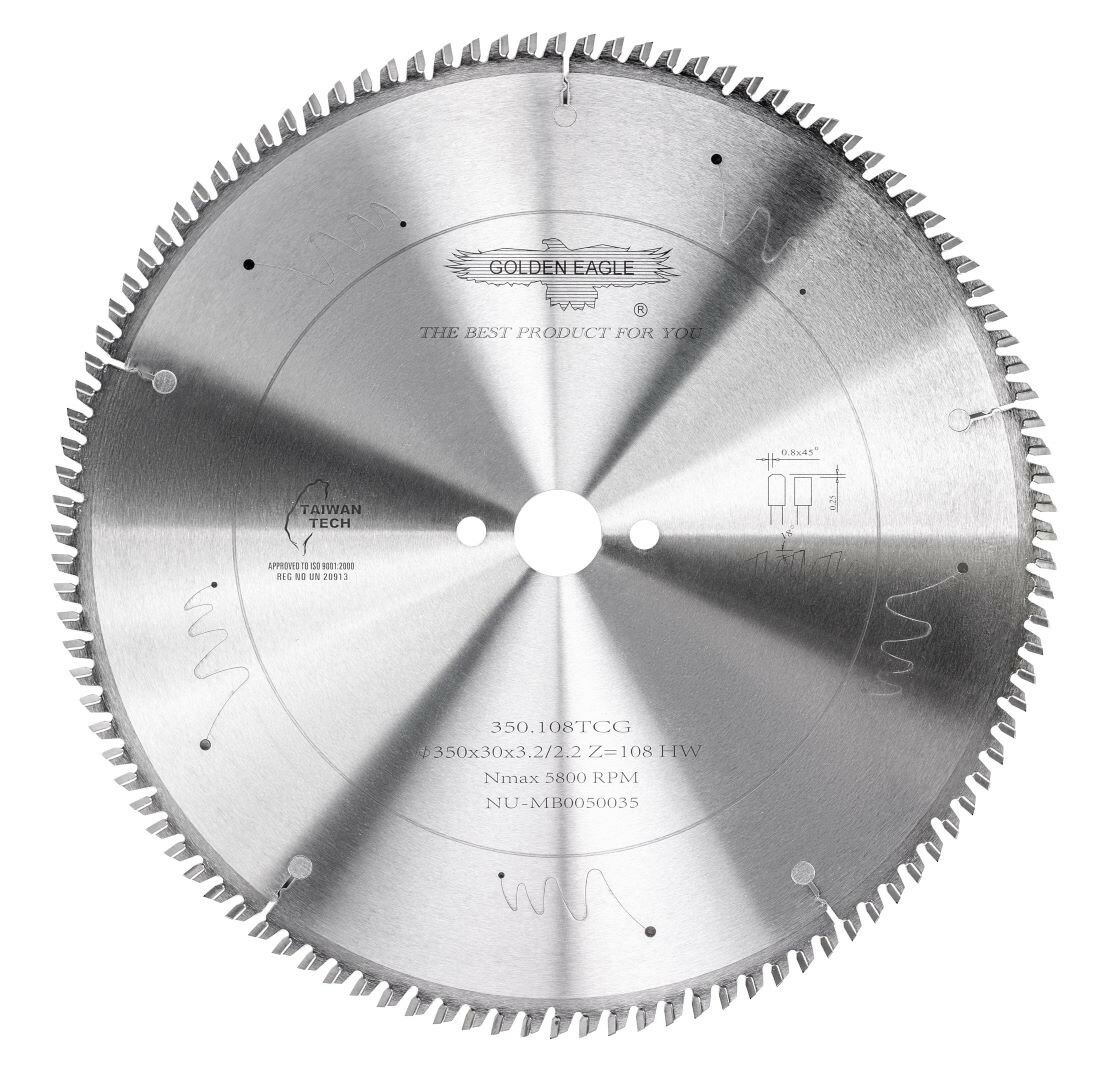Golden Eagle Пила дисковая HW основная 350x30x3,2/2,2 z108 TR-F GE TL00000061