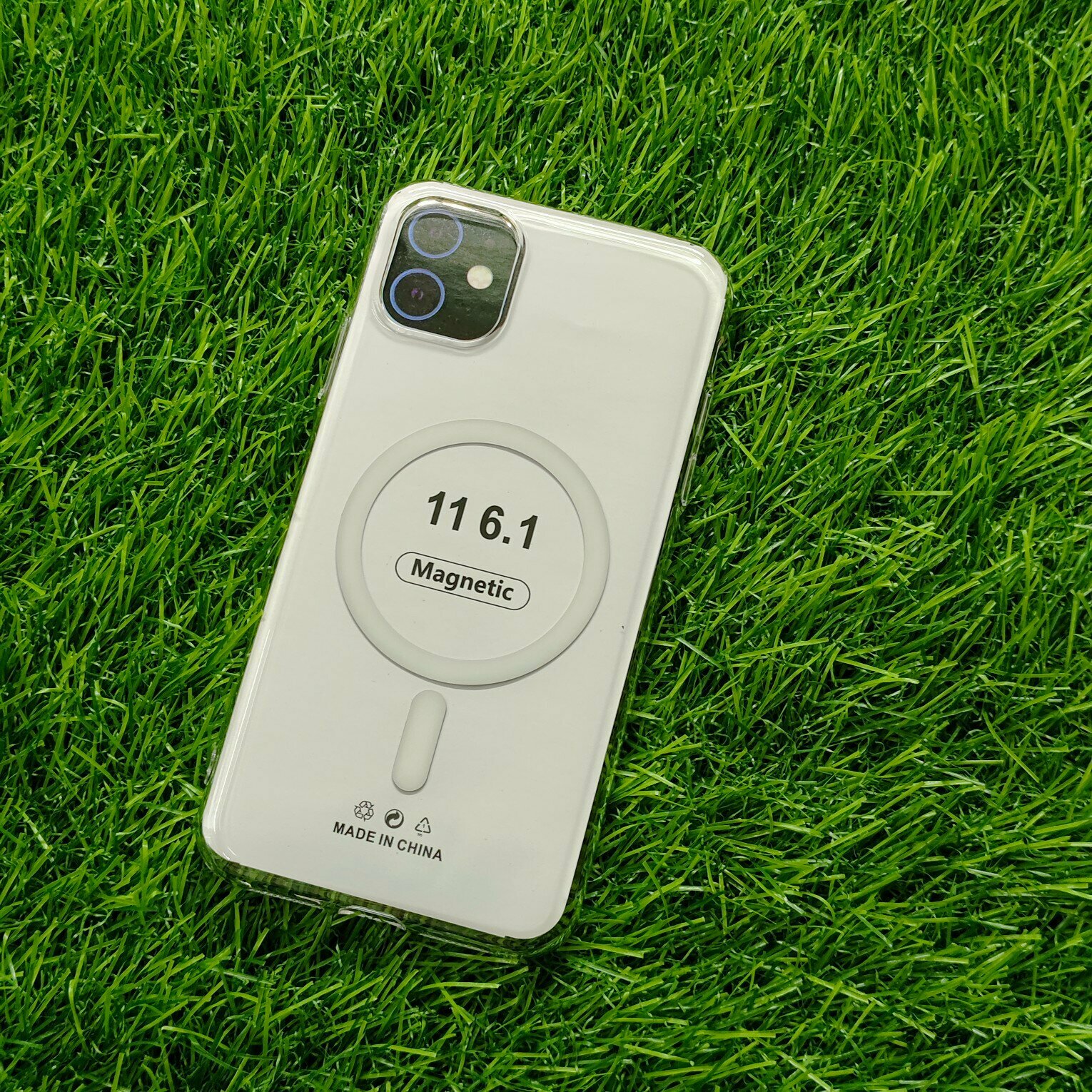 Чехол 7MILLIARD T2PP, магнитный, для iPhone 11, прозрачный, ударопрочный