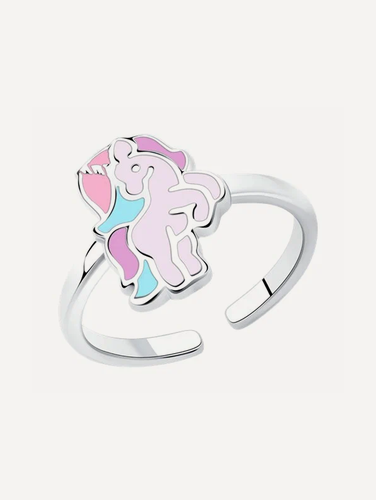 Изображение товара Кольцо, серебро, 925 проба, эмаль