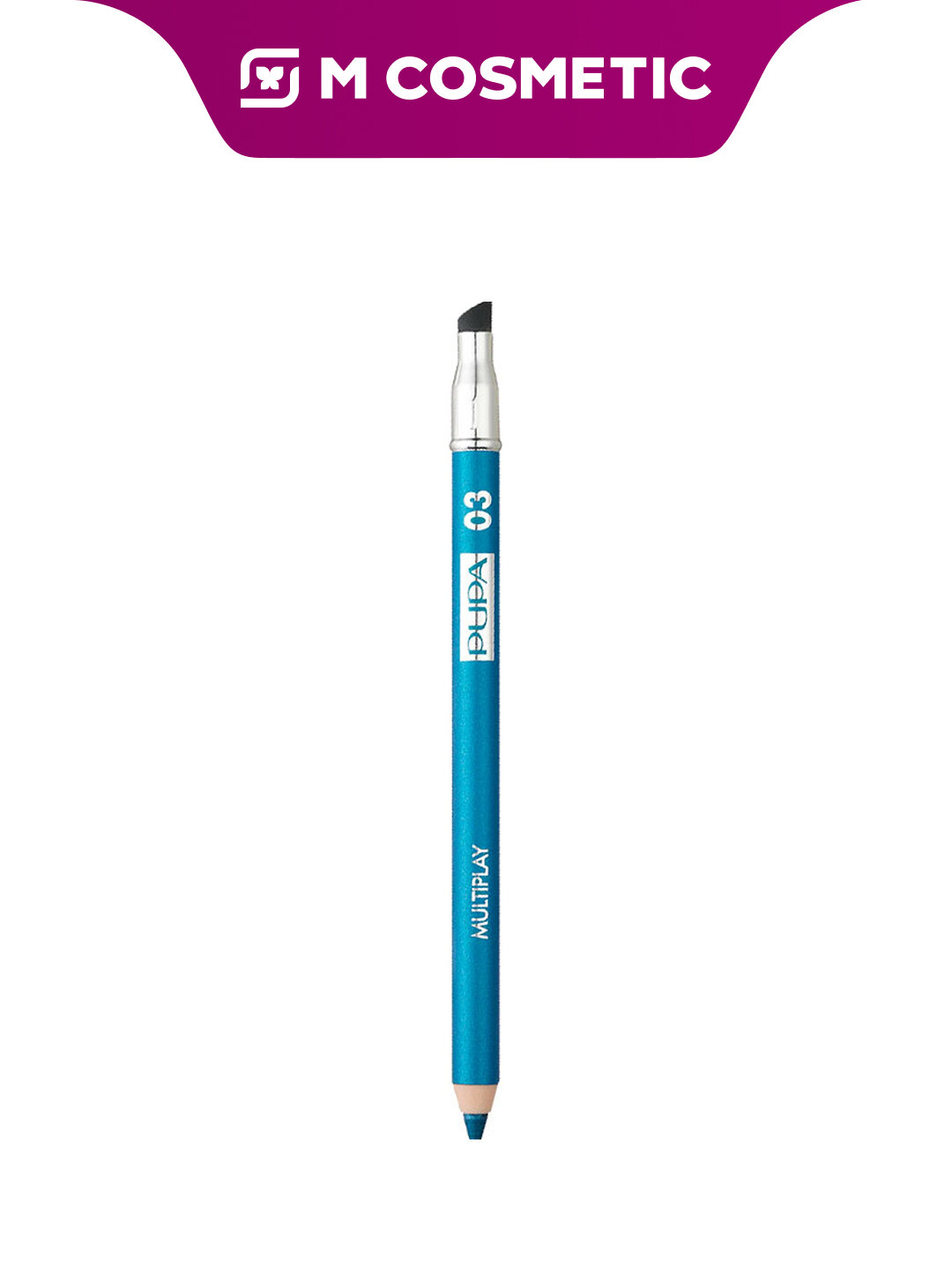 Карандаш для глаз Pupa Multiplay 03, водостойкий, с аппликатором, 1,2 г