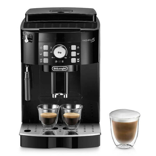 Кофемашина De'Longhi 22.117, черный кофе зерновой palombini gran bar 1kg