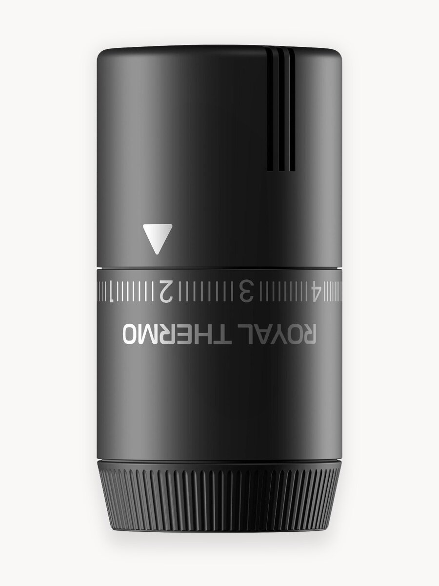 Термоголовка жидкостная Royal Thermo Design М30х1,5 (черный)