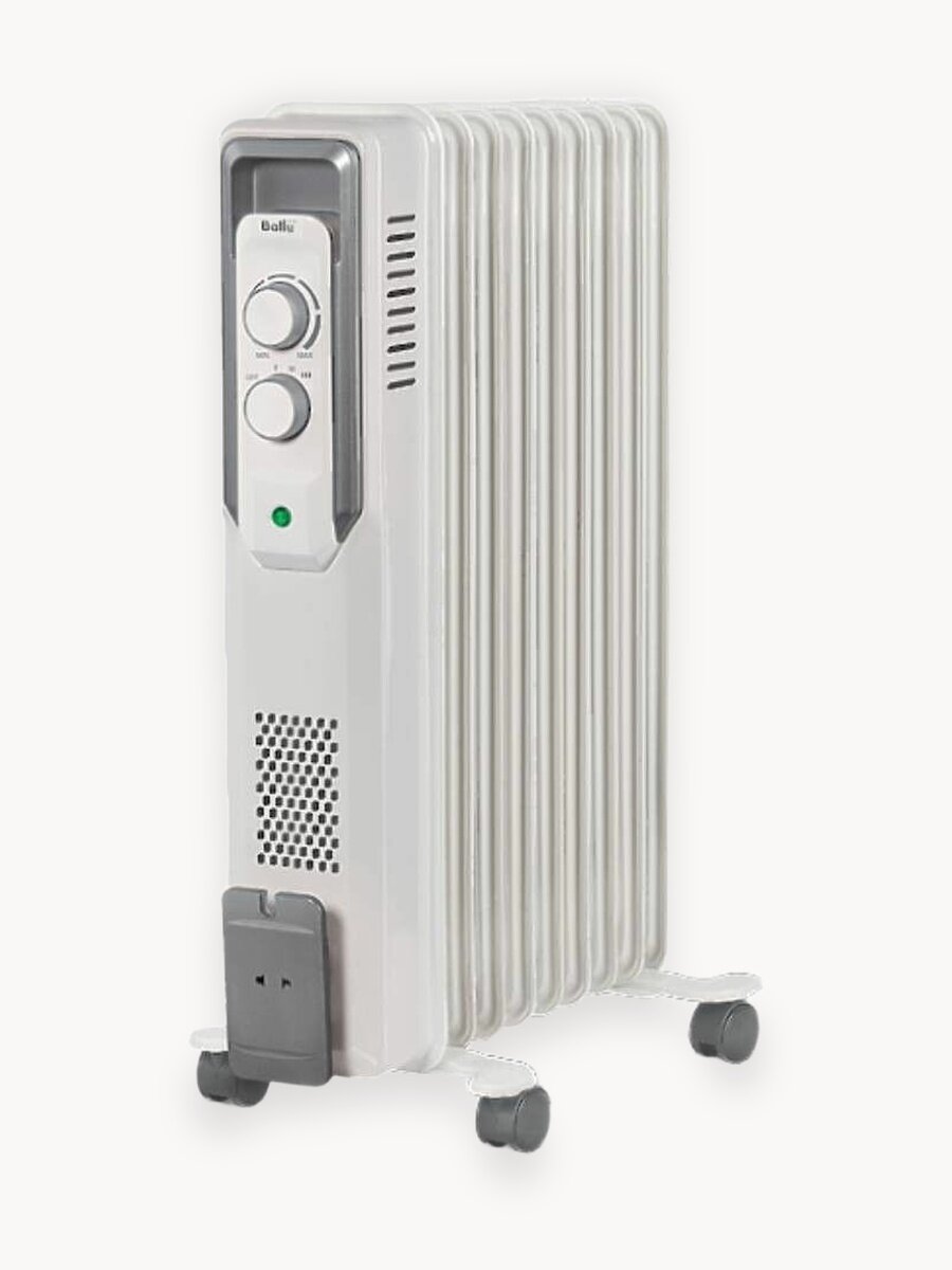 Радиатор отопления масляный Ballu CUBE BOH/CB-09W 2000 (9 секций)