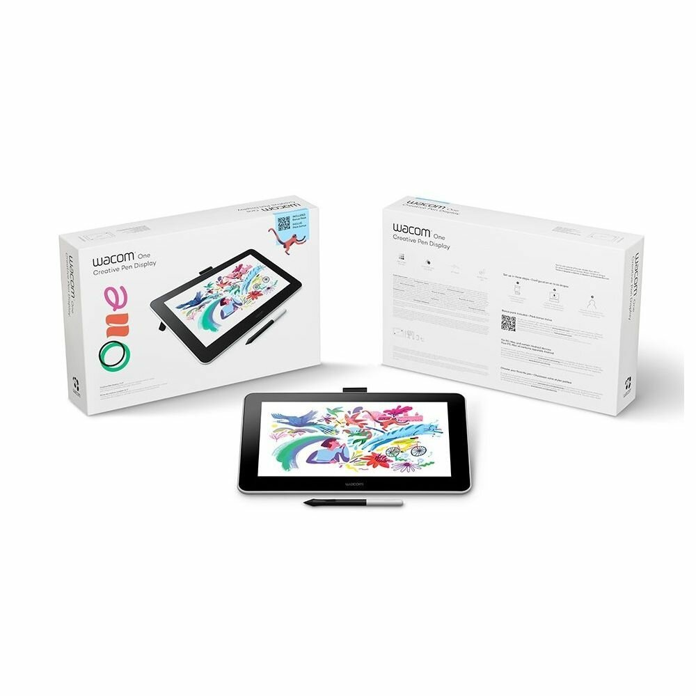 Интерактивный дисплей WACOM One DTC133